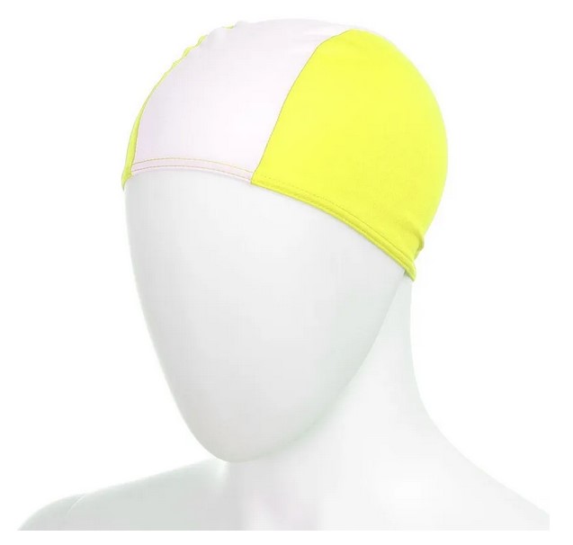 фото Шапочка для плавания fashy polyester cap yellow