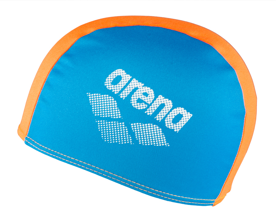 фото Шапочка для плавания arena polyester ii jr blue/orange