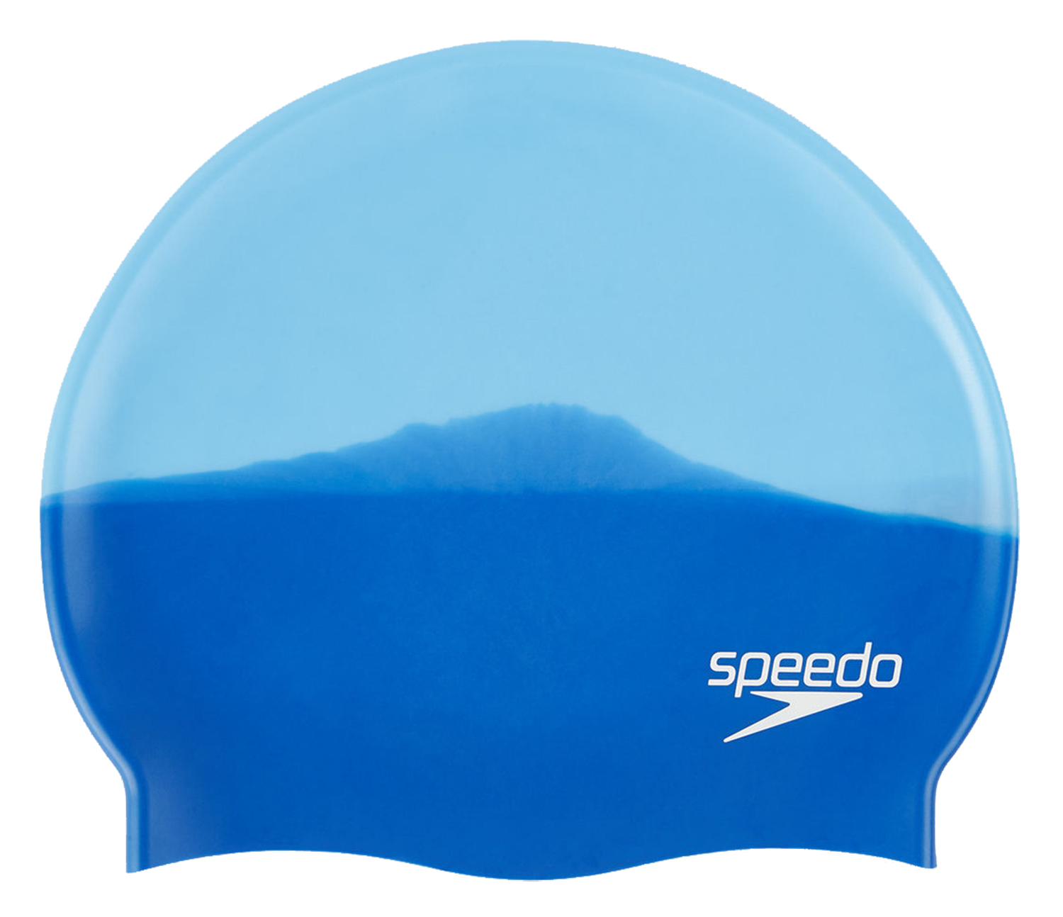 фото Шапочка для плавания speedo multi color silcone cap blue