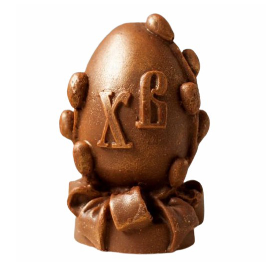 фото Шоколадное яйцо шоко руа пасхальное ручной работы 80 г