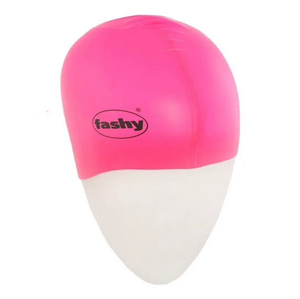фото Шапочка для плавания fashy silicone cap pink