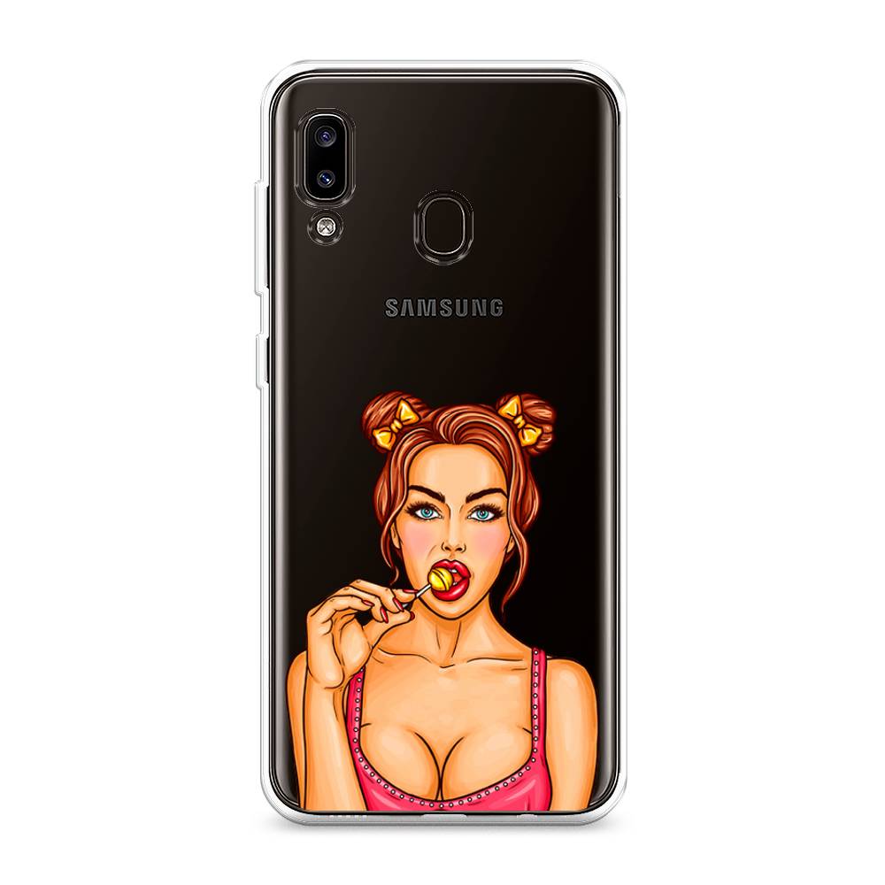 

Чехол Awog на Samsung Galaxy A20/A30 "Вкусный леденец", Разноцветный