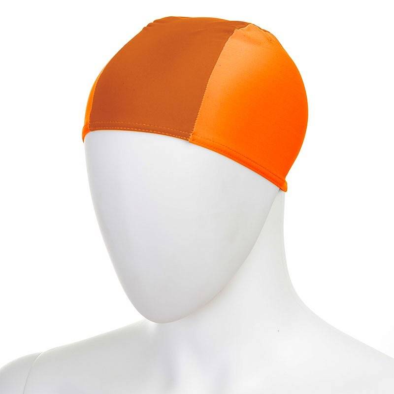 фото Шапочка для плавания fashy fabric cap orange