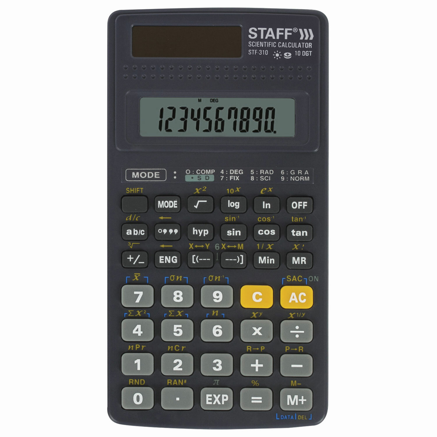 Калькулятор инженерный Staff STF-310, 10+2 разрядов