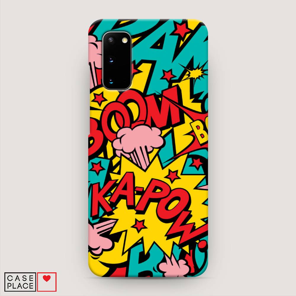 фото Пластиковый чехол "постер pop art" на samsung galaxy s20 awog