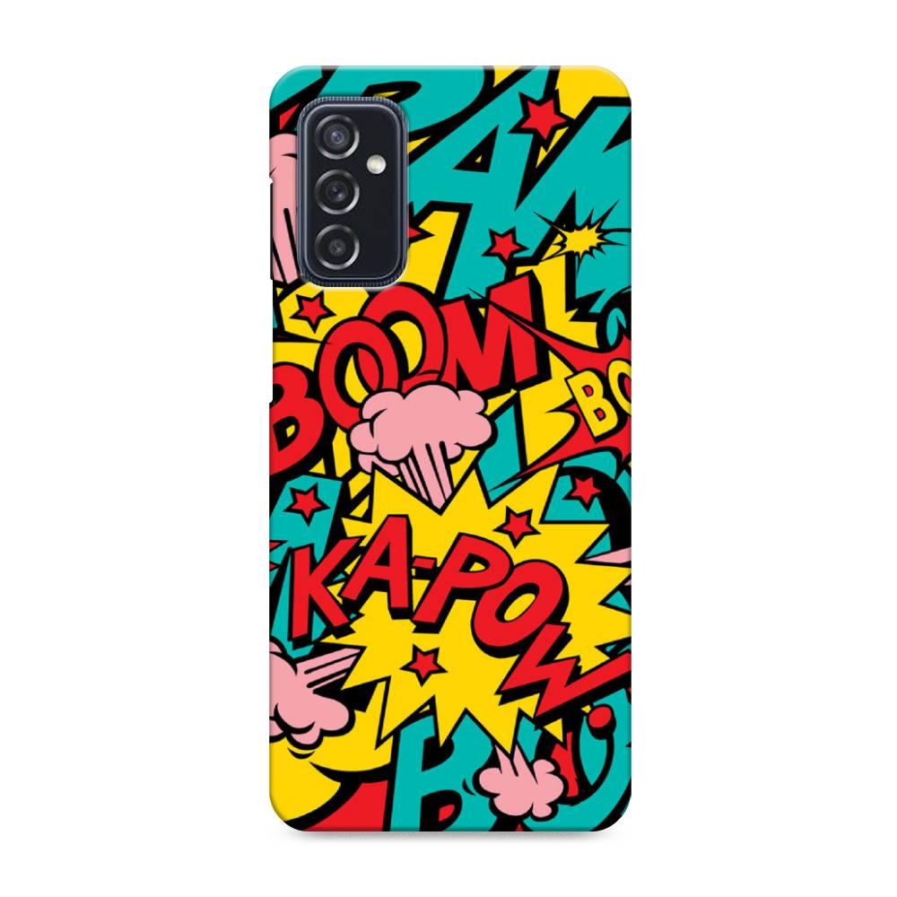 фото Пластиковый чехол "постер pop art" на samsung galaxy m52 awog