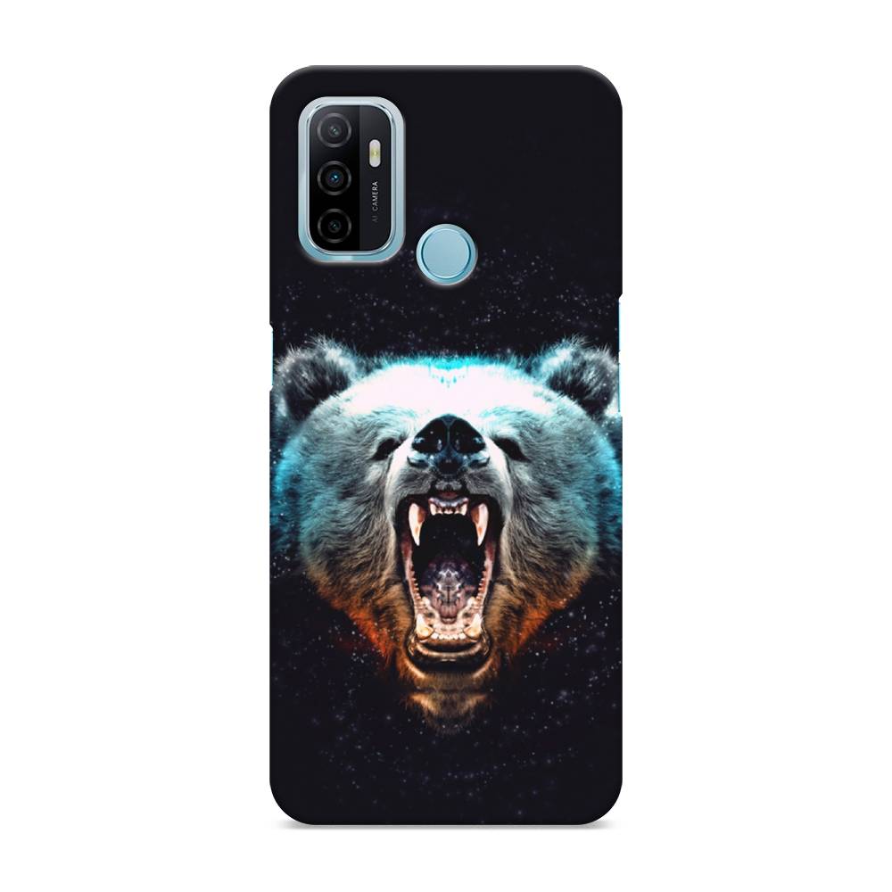 

Пластиковый чехол "Медведь" на Oppo A53, 254320-1