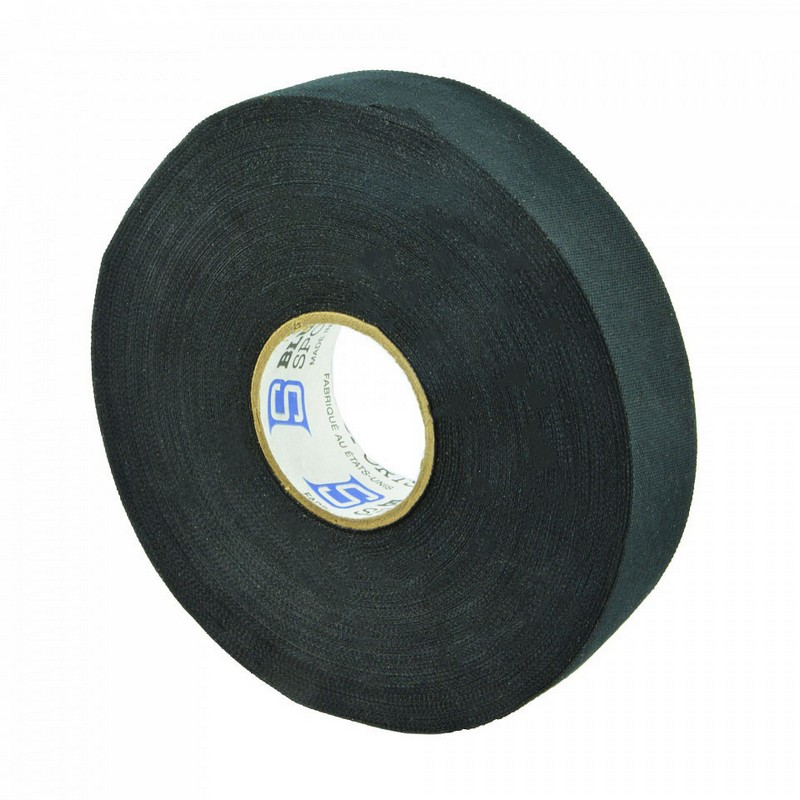 Лента хоккейная Blue Sport Tape Coton Black арт.603308 (24мм x 47м) черная