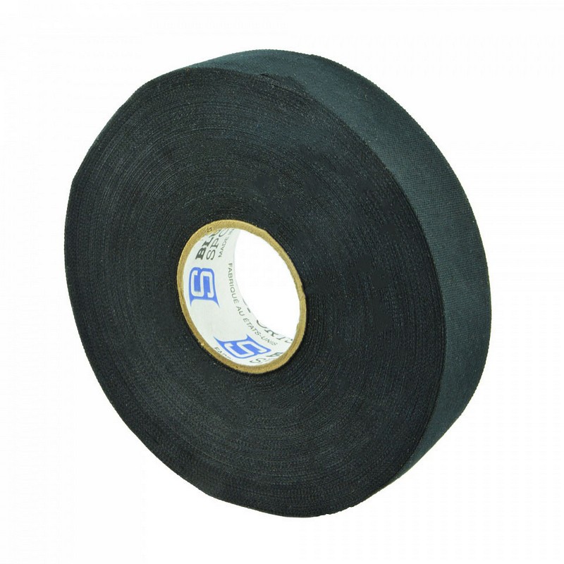 фото Лента хоккейная blue sport tape coton black арт.603308 (24мм x 47м) черная