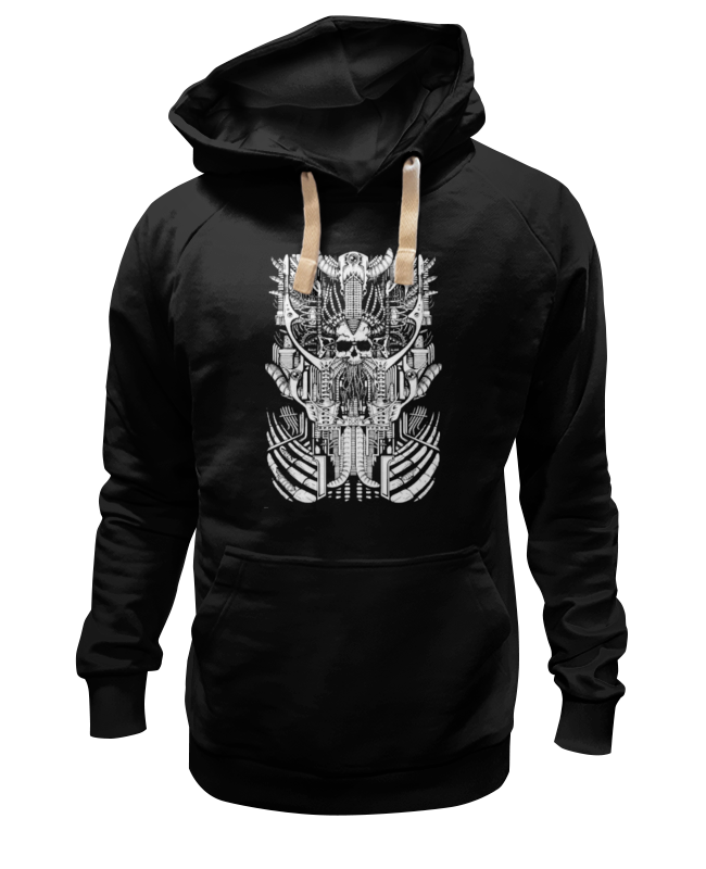 

Худи унисекс Printio Tribal черное 2XL, Черный, Tribal