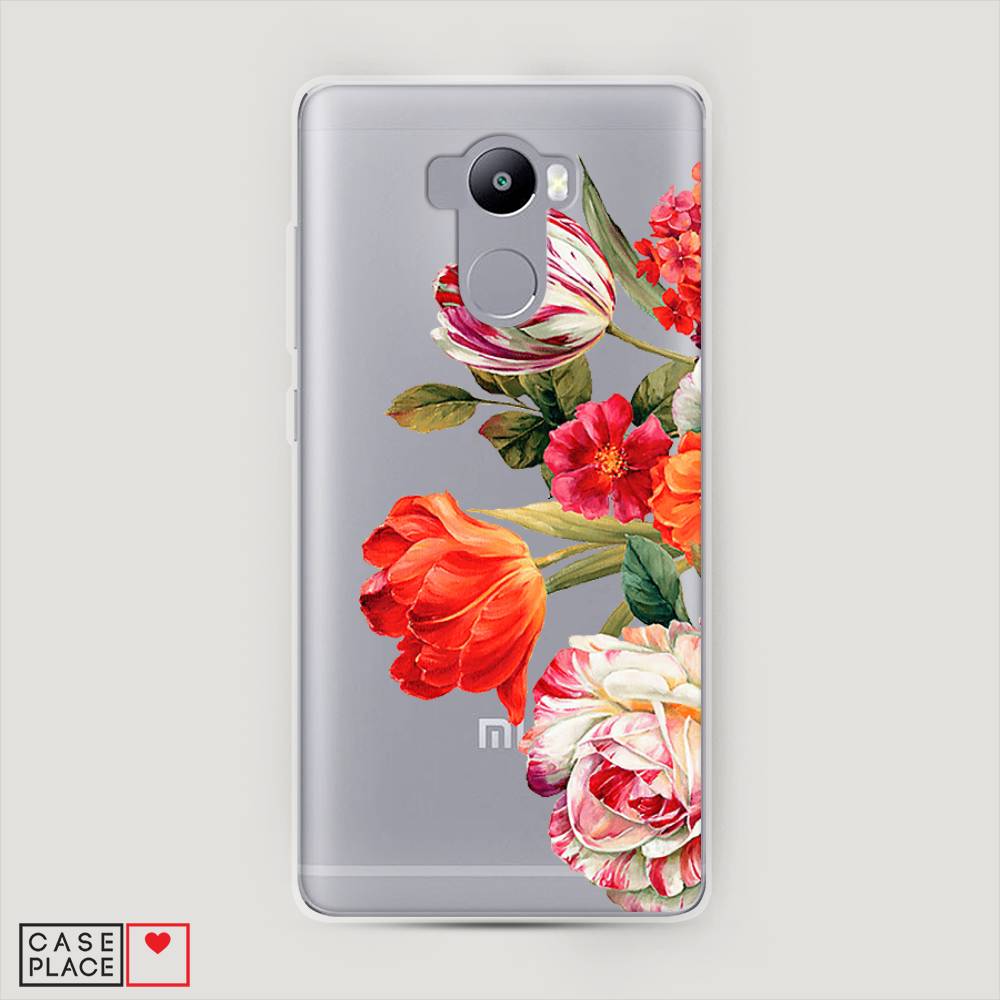

Пластиковый чехол "Весенний букет" на Xiaomi Redmi 4