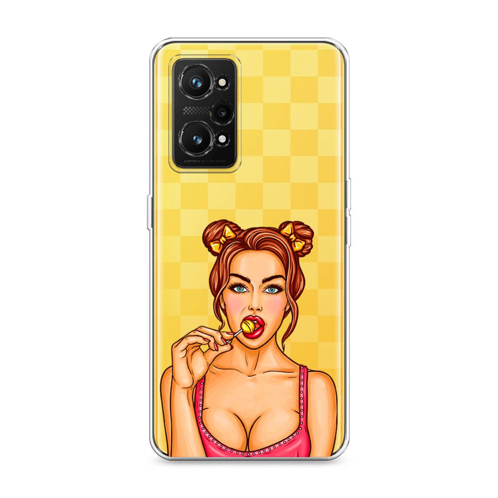 

Чехол Awog на Realme GT Neo 3T "Вкусный леденец", Разноцветный