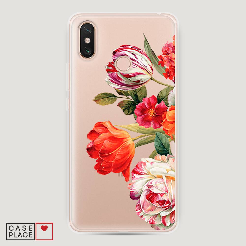 

Пластиковый чехол "Весенний букет" на Xiaomi Mi Max 3