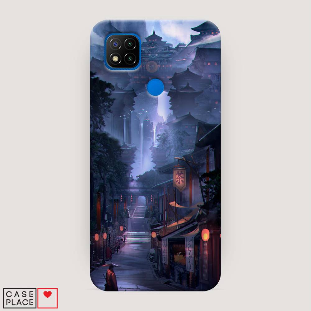 

Пластиковый чехол "Одинокий самурай" на Xiaomi Redmi 9C, 39020-7