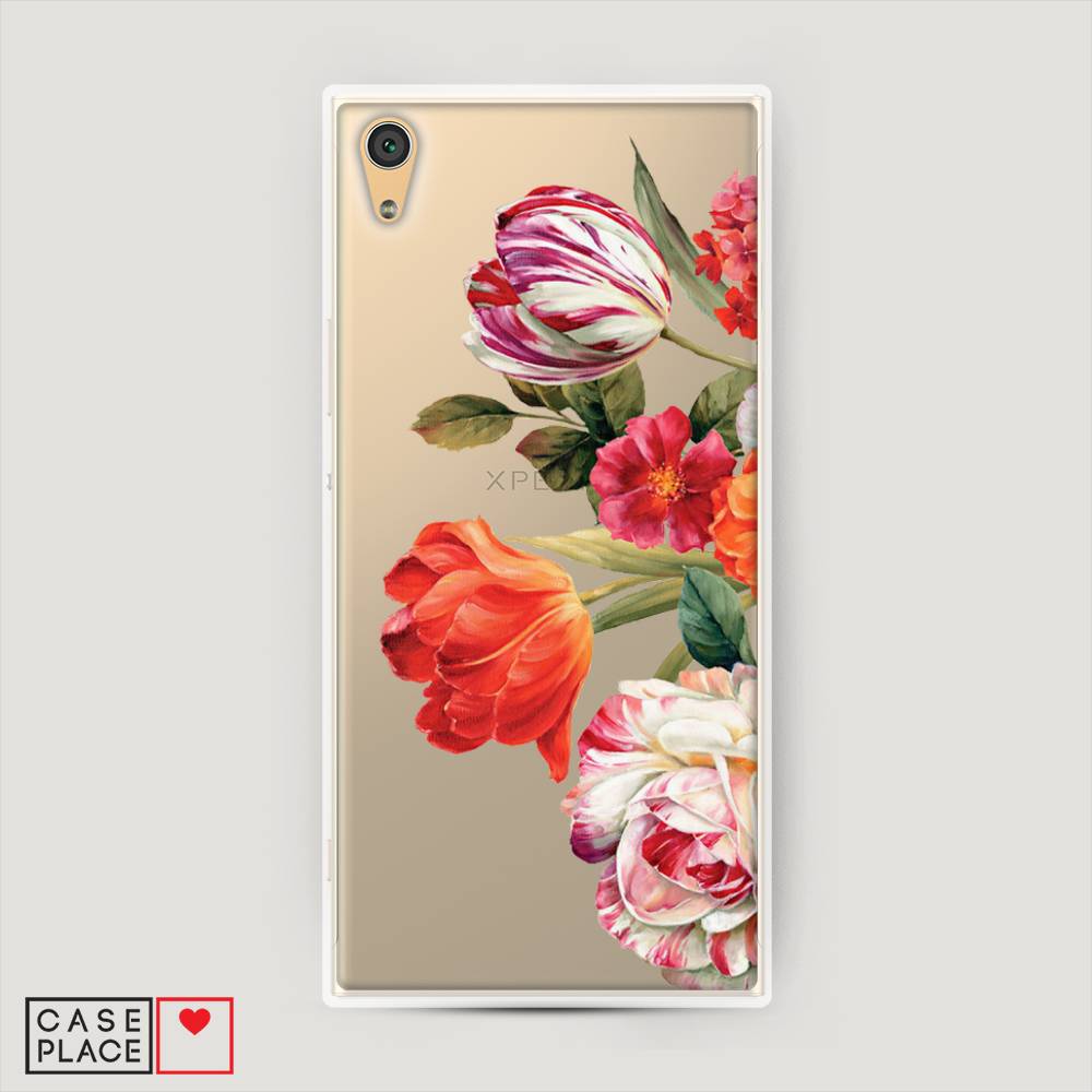 

Пластиковый чехол "Весенний букет" на Sony Xperia XA1