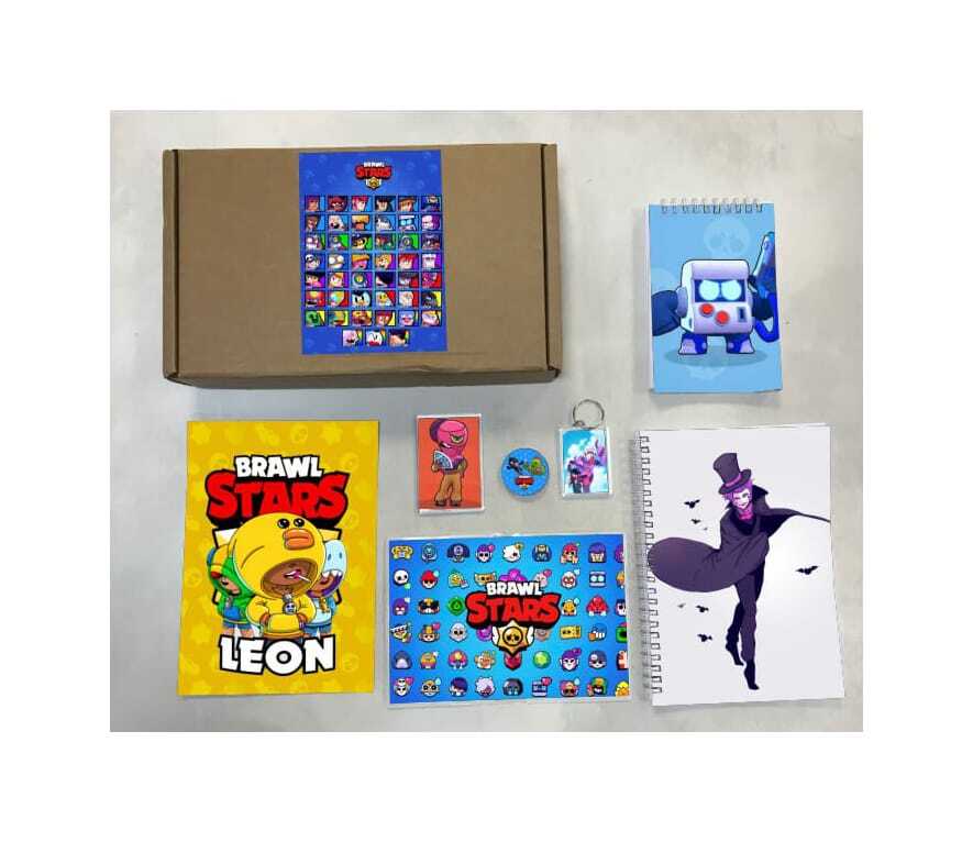 

Бокс с подарком Mewni-Shop принт "Brawl Stars, Бравл Старс" - 2, 070422, 7 предметов