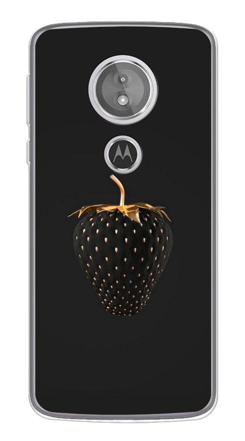 

Чехол Awog на Motorola Moto G6 Play / Моторола Мото G6 Плэй "Черно-золотая клубника", Разноцветный, 240950-10