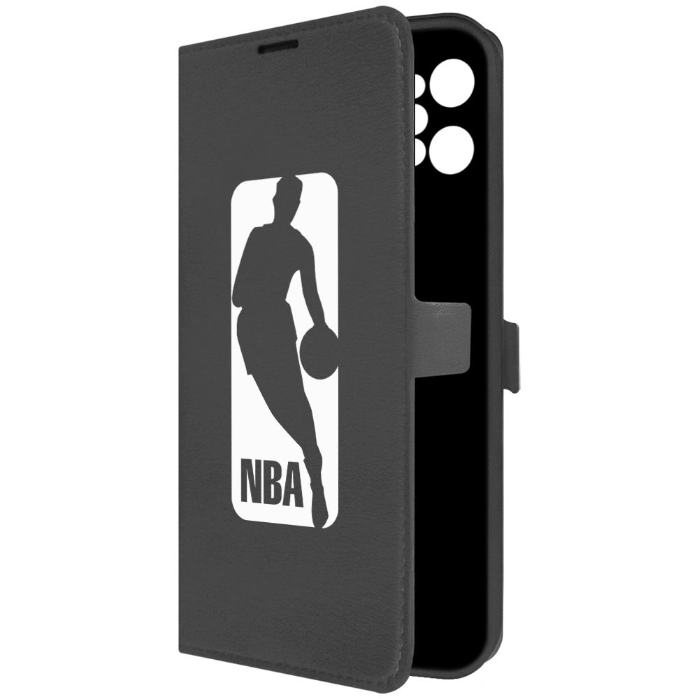 

Чехол-книжка Krutoff Eco Book для Realme C31 NBA (НБА) (черный)