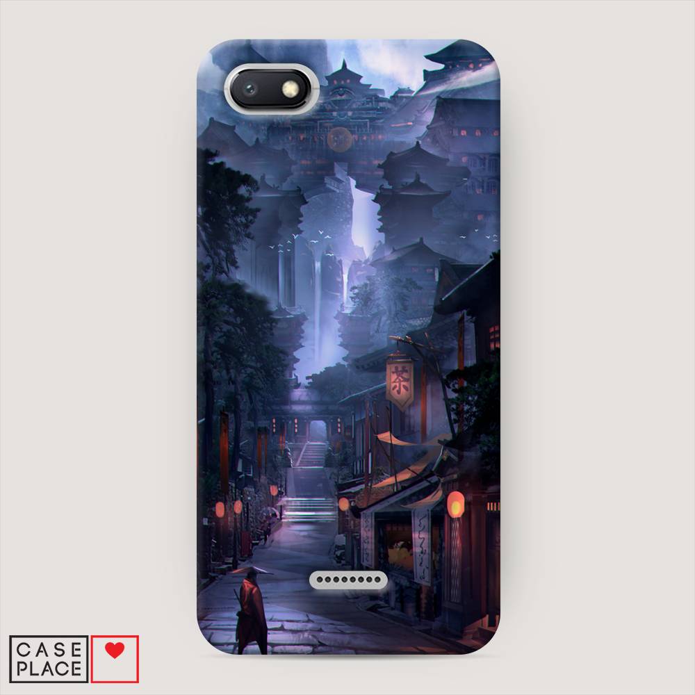 

Пластиковый чехол "Одинокий самурай" на Xiaomi Redmi 6A, 34120-7