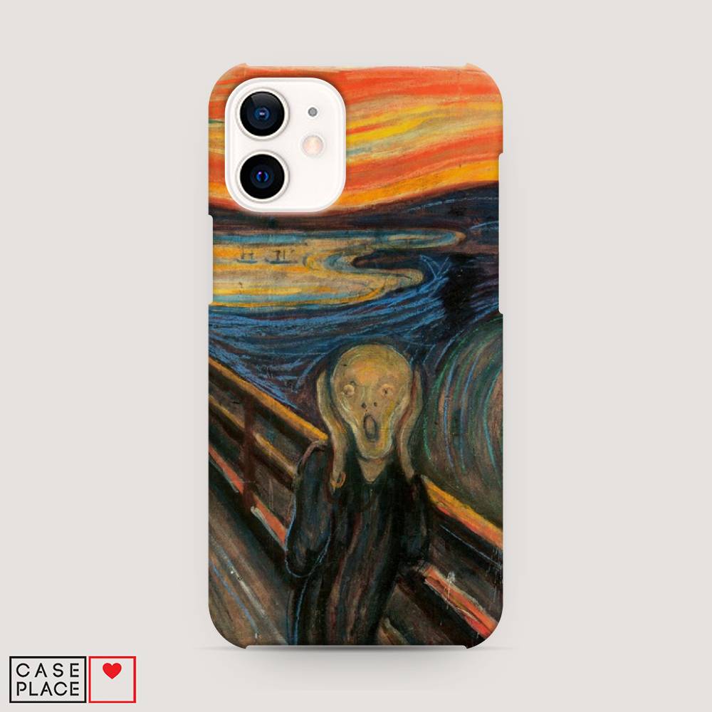 

Пластиковый чехол "Крик" на Apple iPhone 12 mini, 12620-7