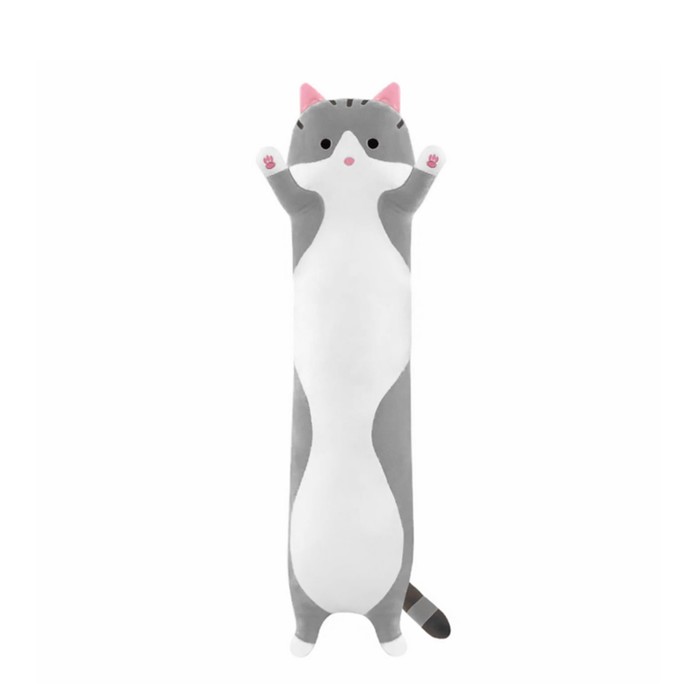 

Мягкая игрушка «Кот Батон», цвет серый, 70 см