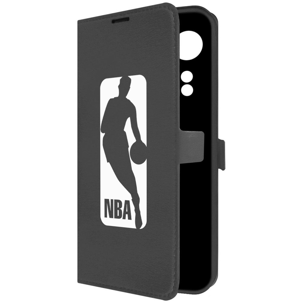 

Чехол-книжка Krutoff Eco Book для Oppo A58 4G NBA черный