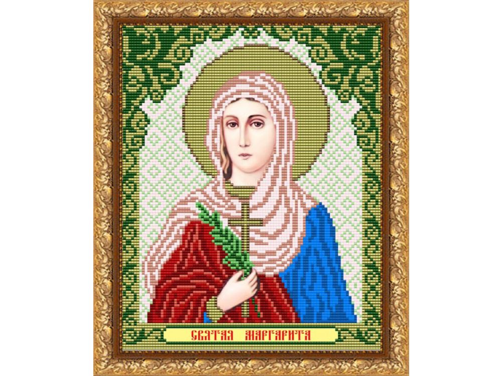 

Рисунок на ткани «Святая Маргарита»