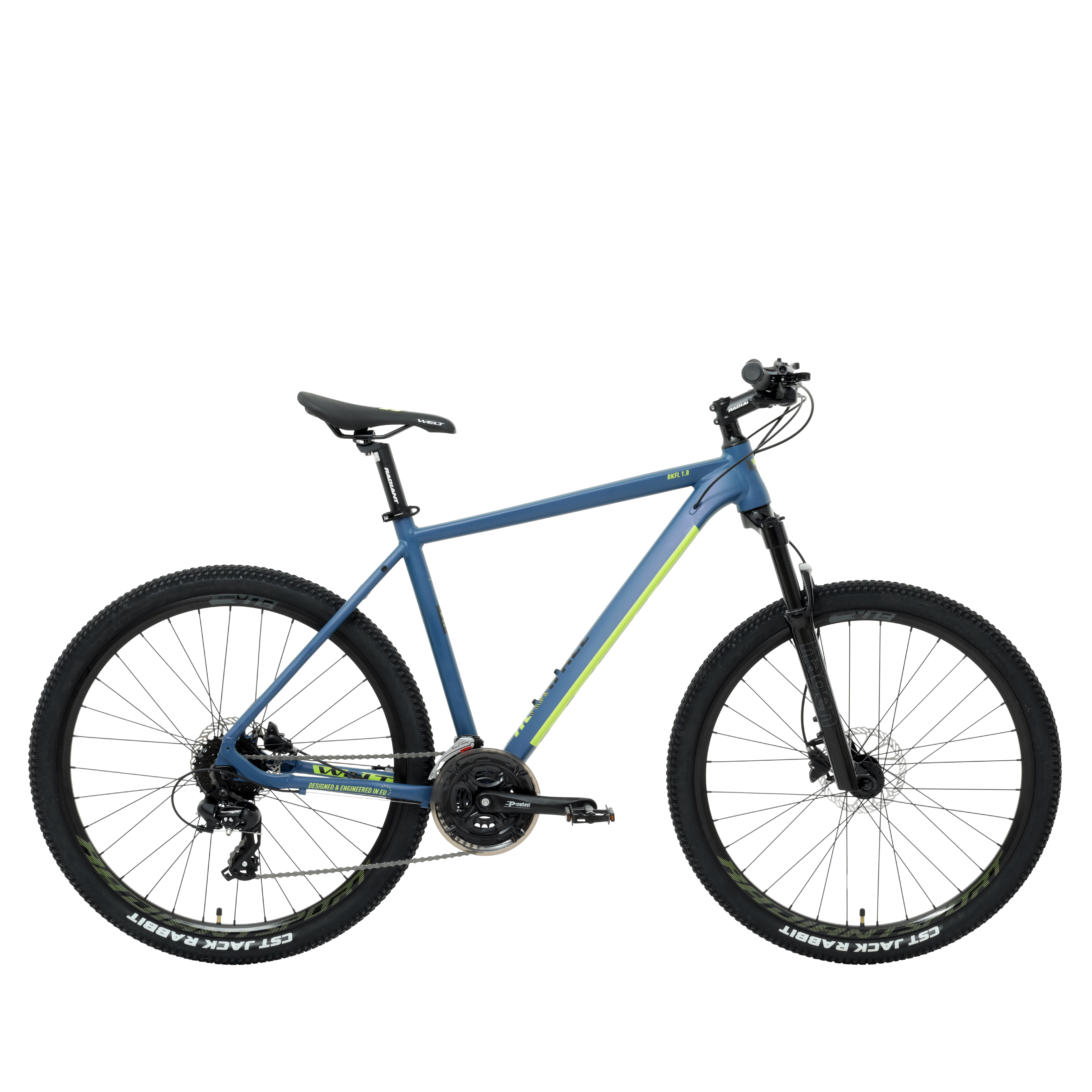 Велосипед Welt Rockfall 1.0 27 2023 Indigo Blue (Дюйм:16)