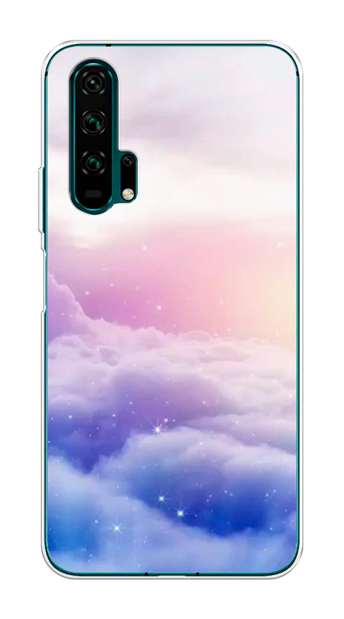 

Чехол на Honor 20 Pro "Небеса", Голубой;белый;розовый, 69350-2