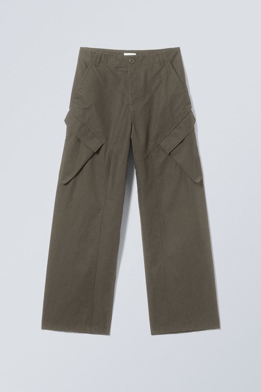 

Брюки мужские WEEKDAY 1214596 хаки XL, Черный, 1214596