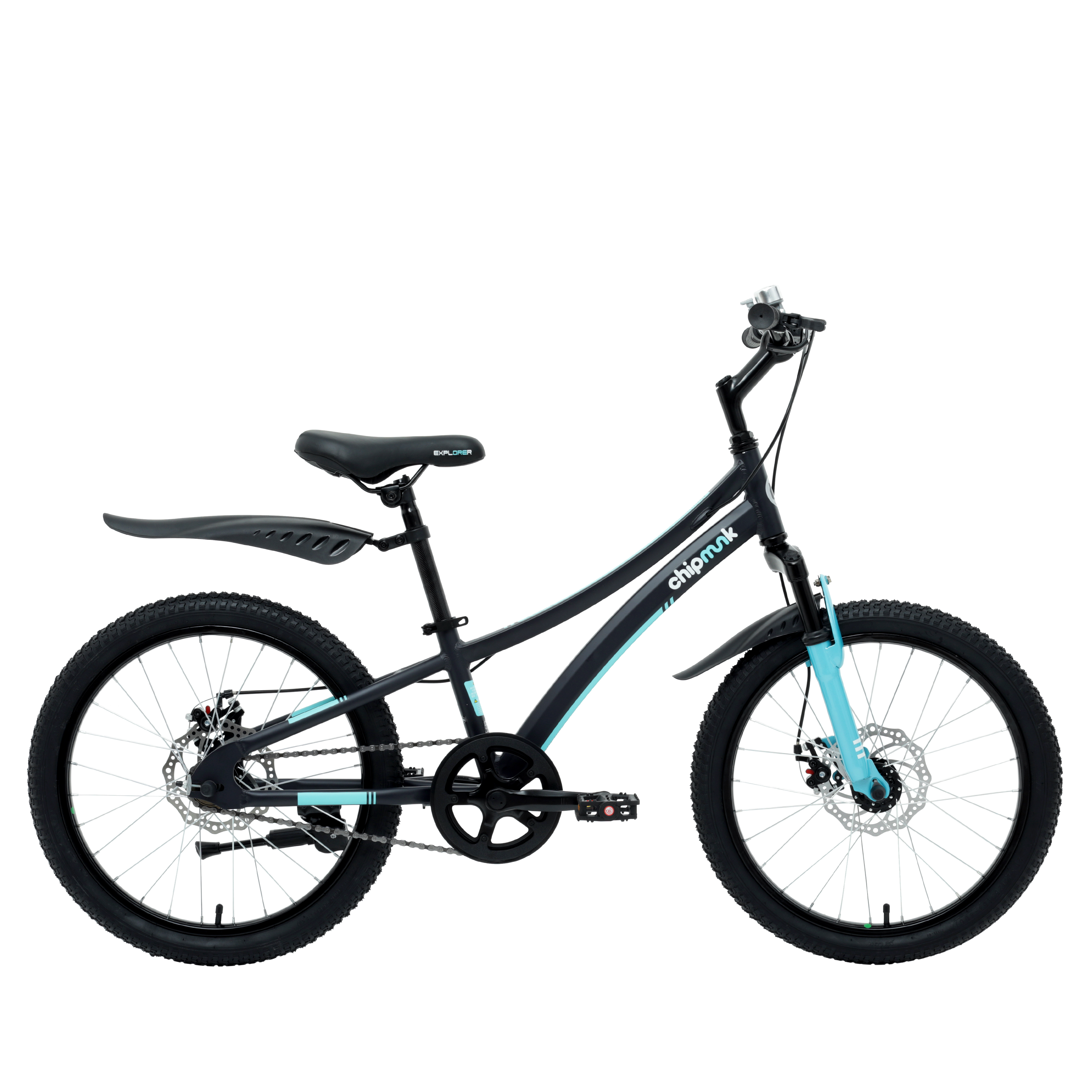 Велосипед Chipmunk Explorer 20"; Alloy 2023 Black (Дюйм:20)