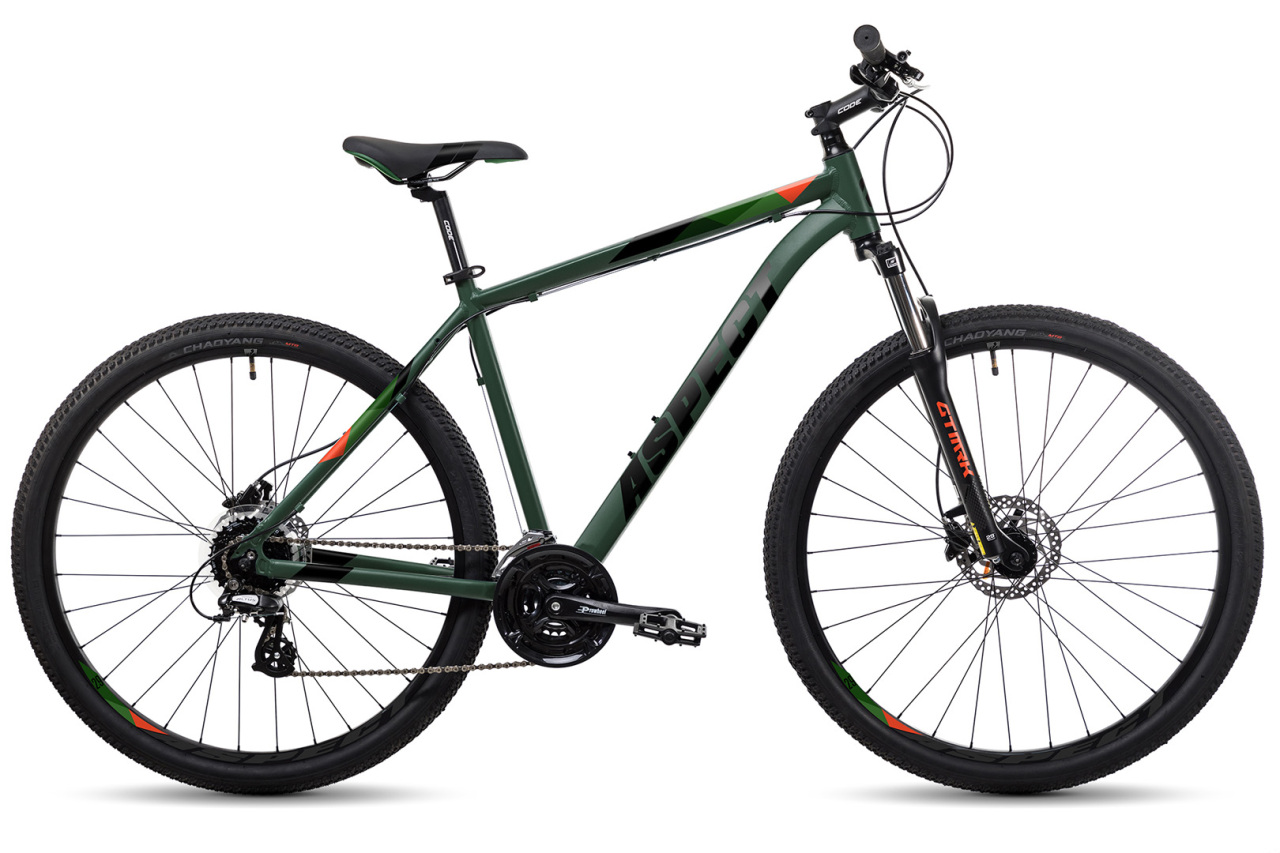 Велосипед Aspect Nickel 29 2023 Зеленый (Дюйм:20)