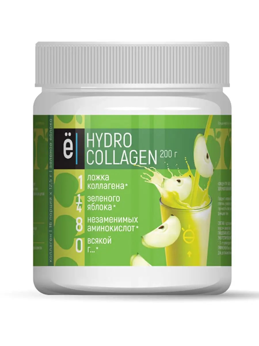 ебатон Hydro Collagen 200 г Зеленое яблоко
