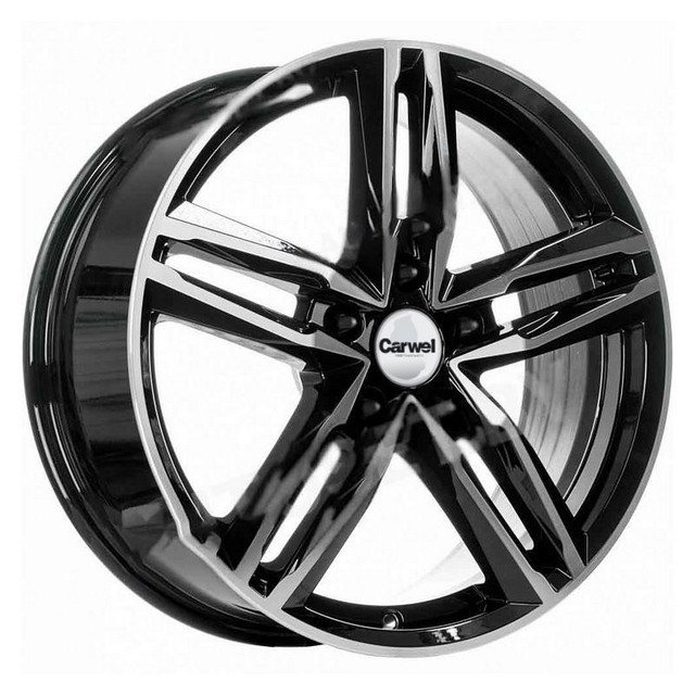 

Колесный диск CARWEL, Малык 140 7.5x18/5x112ET35 66.6 Ab, Черный;серебристый
