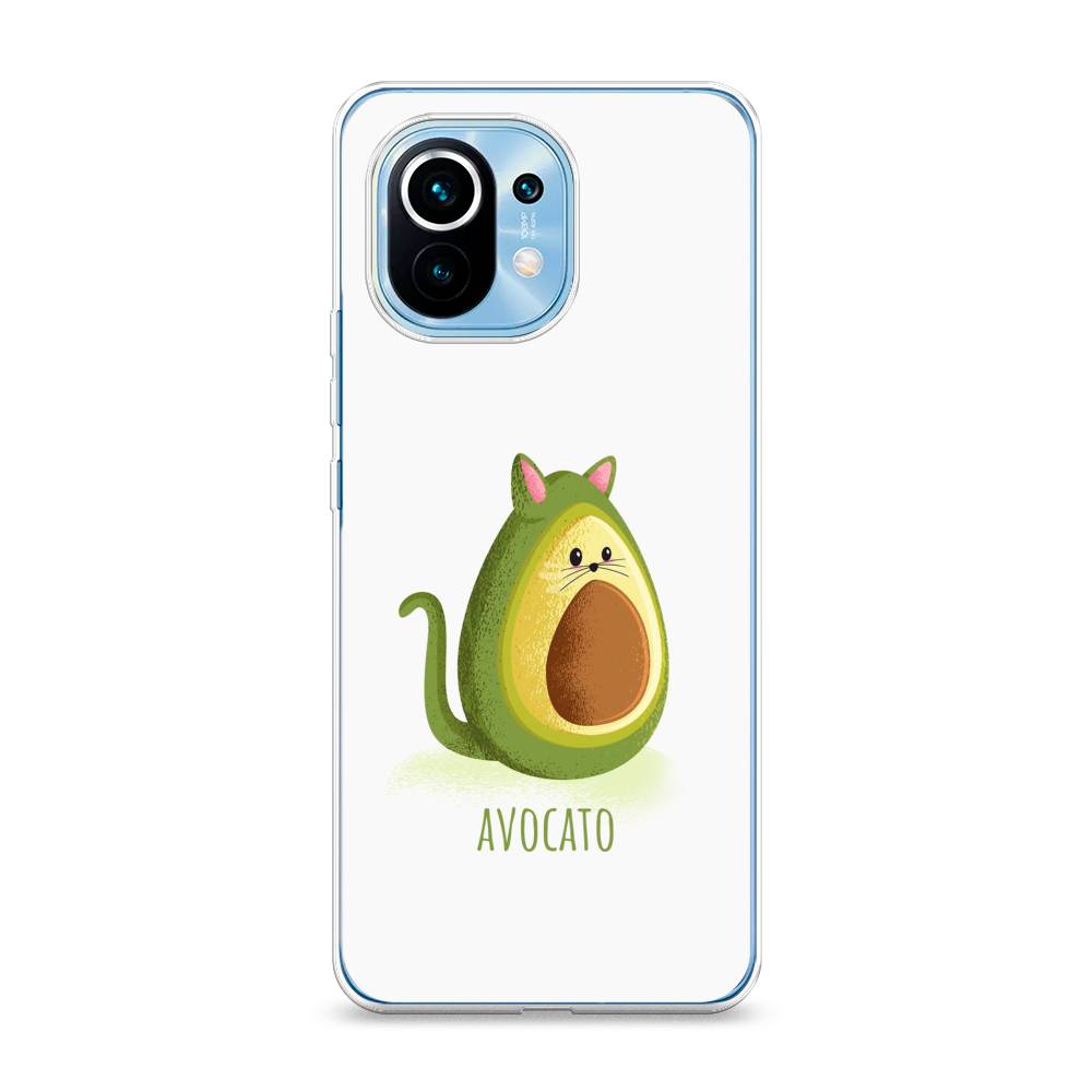 фото Силиконовый чехол "avocato" на xiaomi mi 11 awog