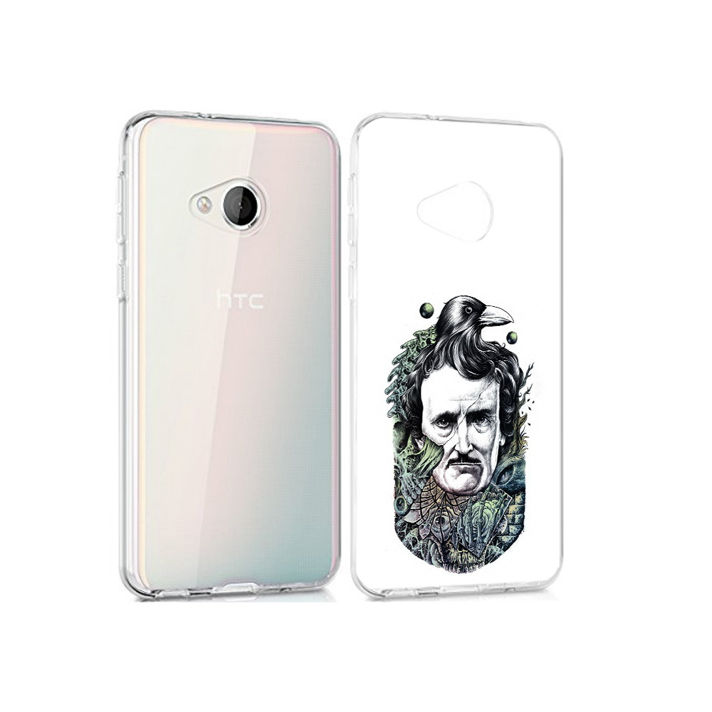 

Чехол MyPads Tocco для HTC U Play Эдгар Аллан с вороном, Прозрачный, Tocco
