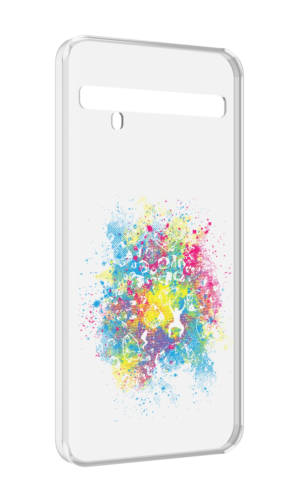 

Чехол MyPads акварель абстракция для TCL 10 Pro / TCL 10 + Plus, Прозрачный, Tocco