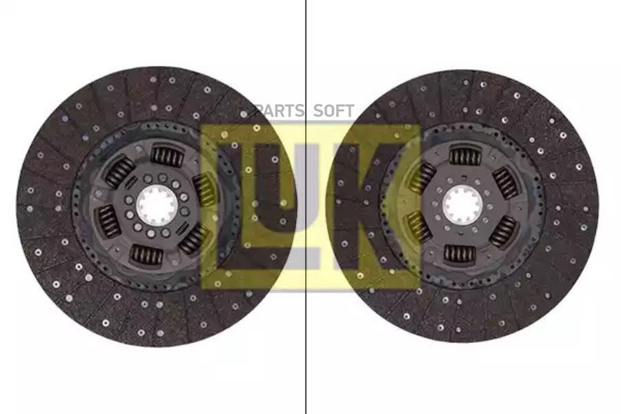 

диск сцепления 395TZFV 1 3/4'-10N \MAN L2000/M2000 <02, TGM 05>