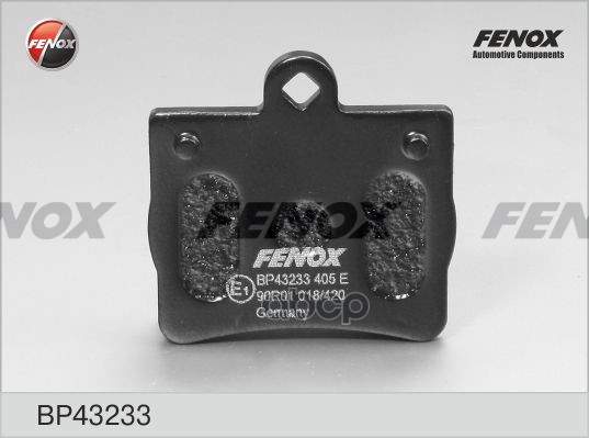 

Тормозные колодки FENOX задние BP43233