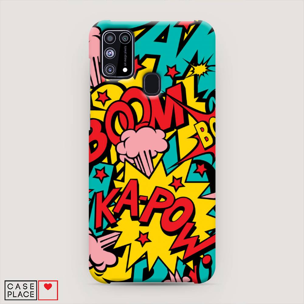 фото Пластиковый чехол "постер pop art" на samsung galaxy m31 awog