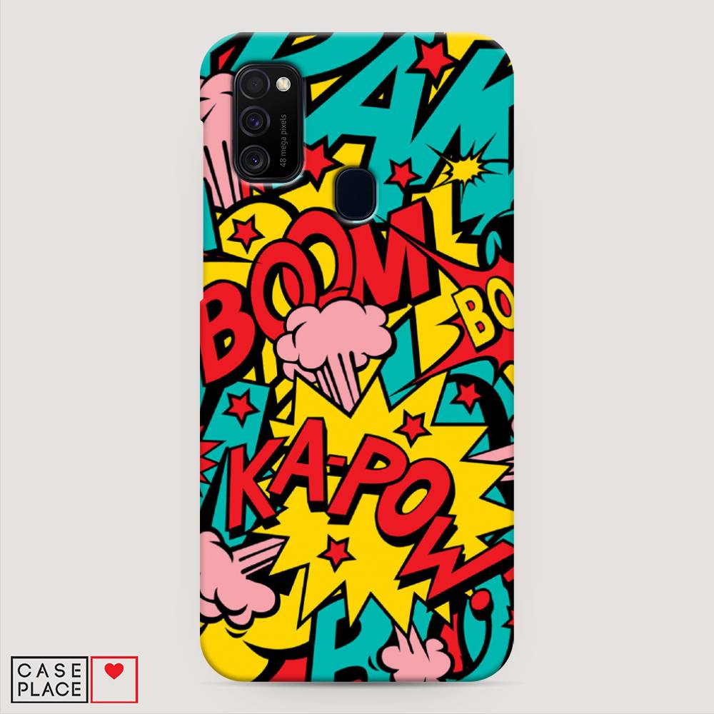 

Пластиковый чехол "Постер pop art" на Samsung Galaxy M30s, 29820-7