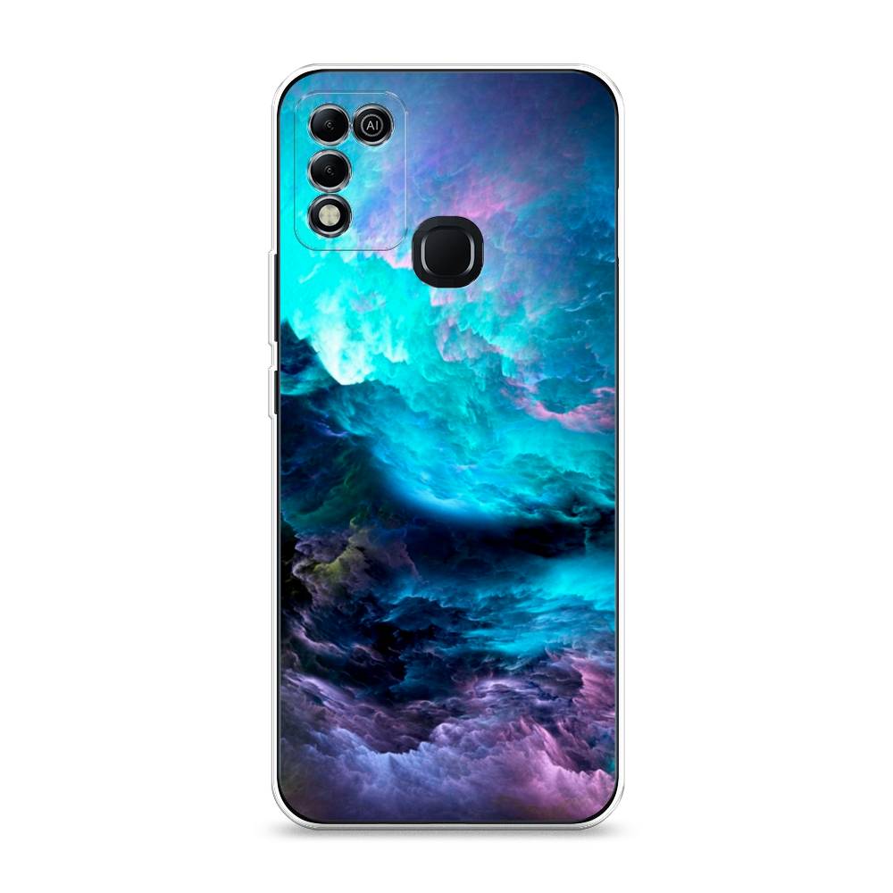 

Чехол Awog на Infinix HOT 11 Play "Бирюзовое небо", Разноцветный, 3100850-4