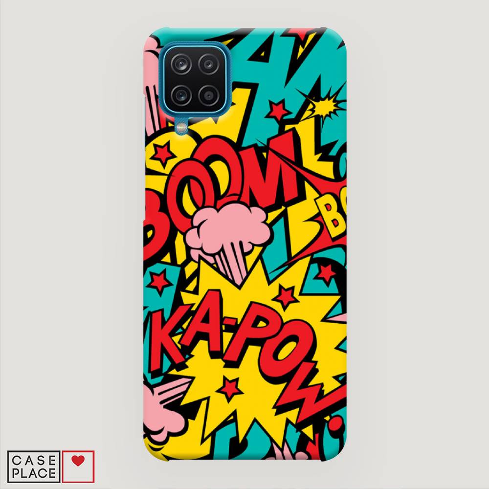 фото Пластиковый чехол "постер pop art" на samsung galaxy m12 awog