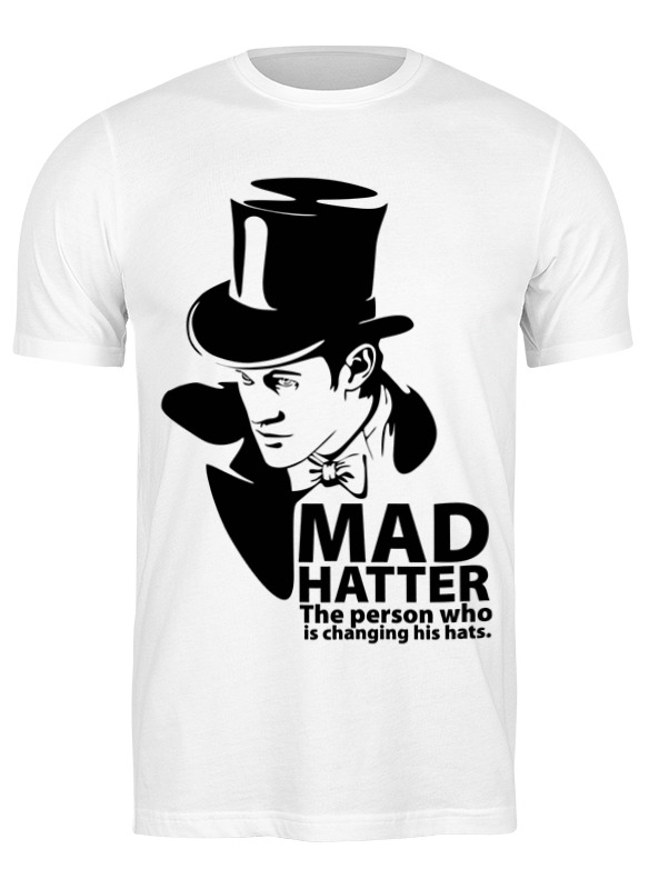 

Футболка мужская Printio Mad hatter (doctor who) белая 3XL, Белый, Mad hatter (doctor who)