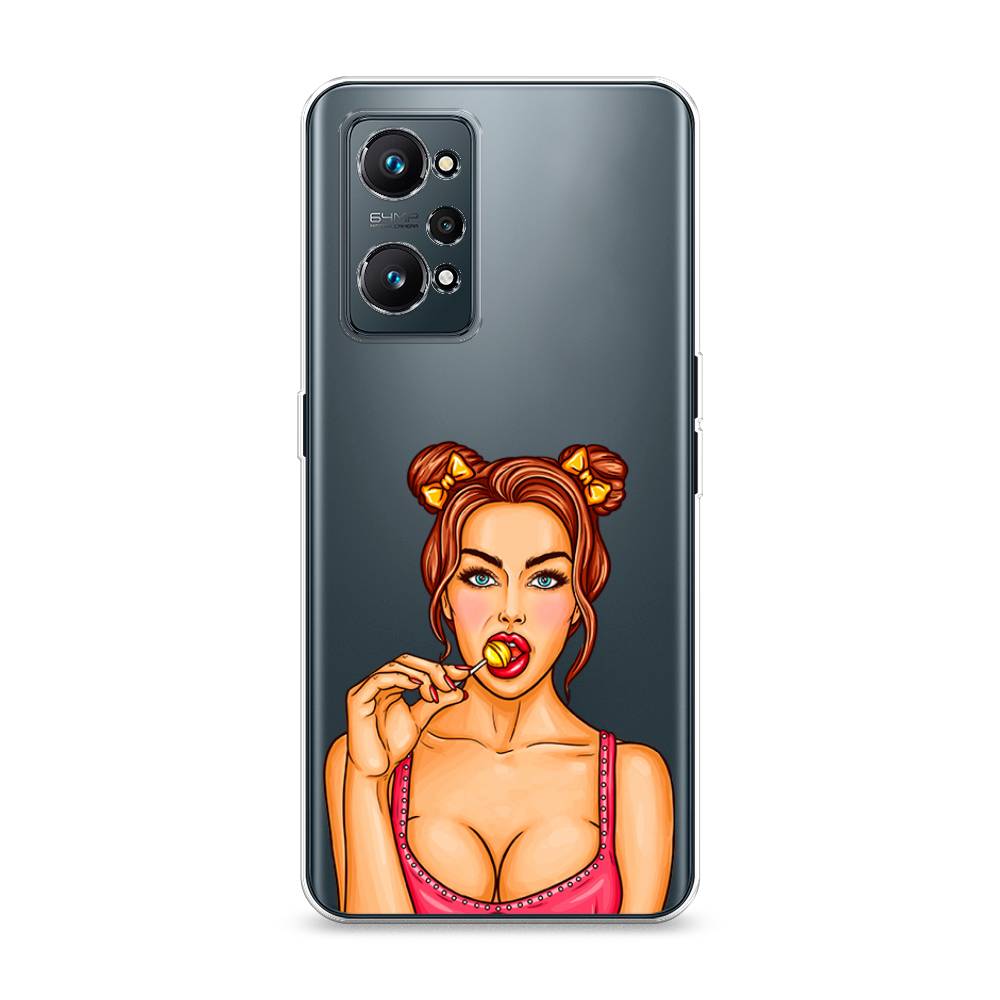 

Чехол Awog на Realme GT Neo 2 "Вкусный леденец", Разноцветный