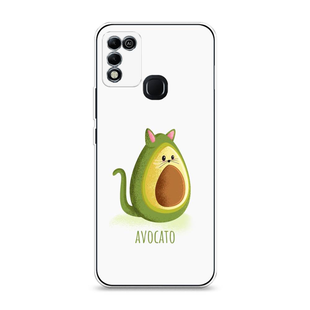 

Чехол Awog на Infinix HOT 11 Play "Avocato", Разноцветный, 3100850-10
