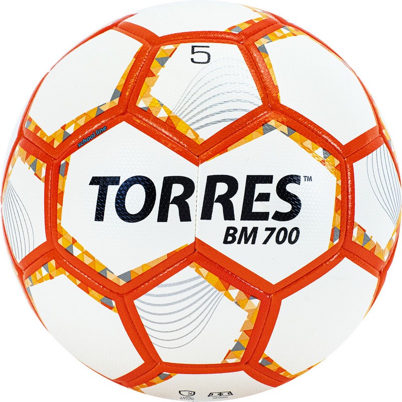 Футбольный мяч Torres BM 700 №5 white/orange