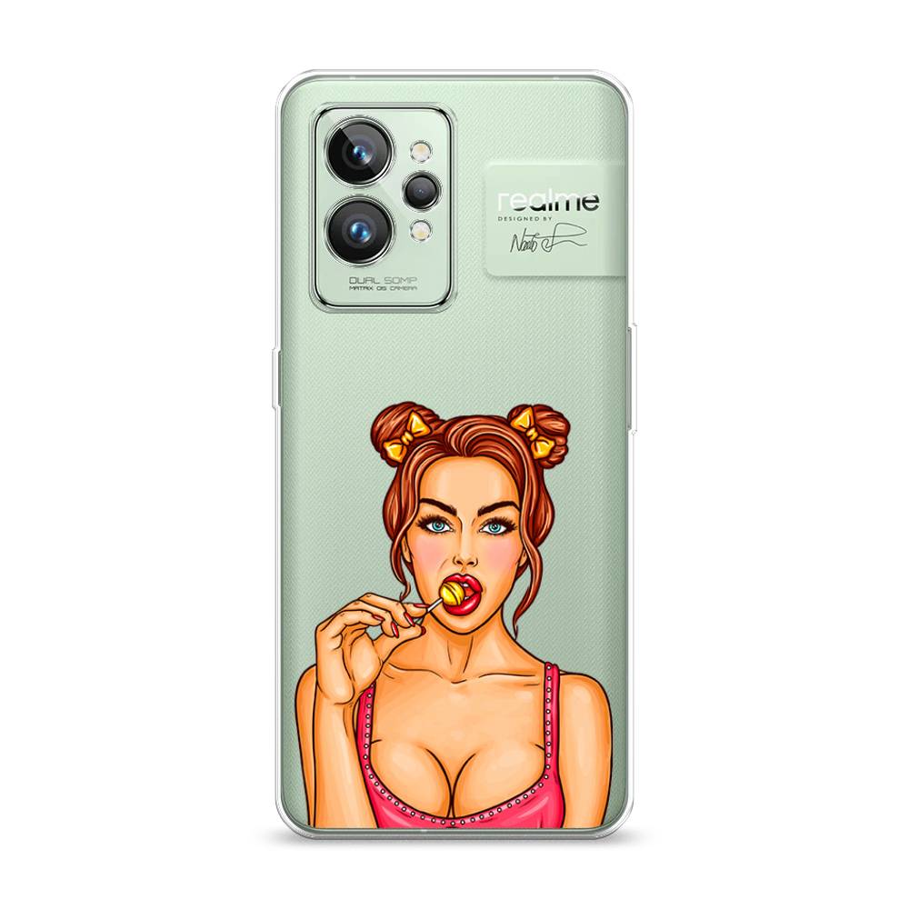

Чехол Awog на Realme GT 2 Pro "Вкусный леденец", Разноцветный