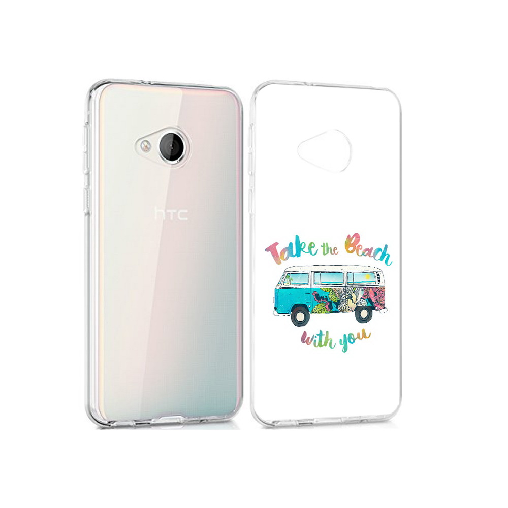 

Чехол MyPads Tocco для HTC U Play Хиппи автобус, Прозрачный, Tocco