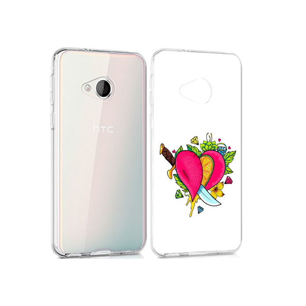 

Чехол MyPads Tocco для HTC U Play Фруктовое сердце, Прозрачный, Tocco